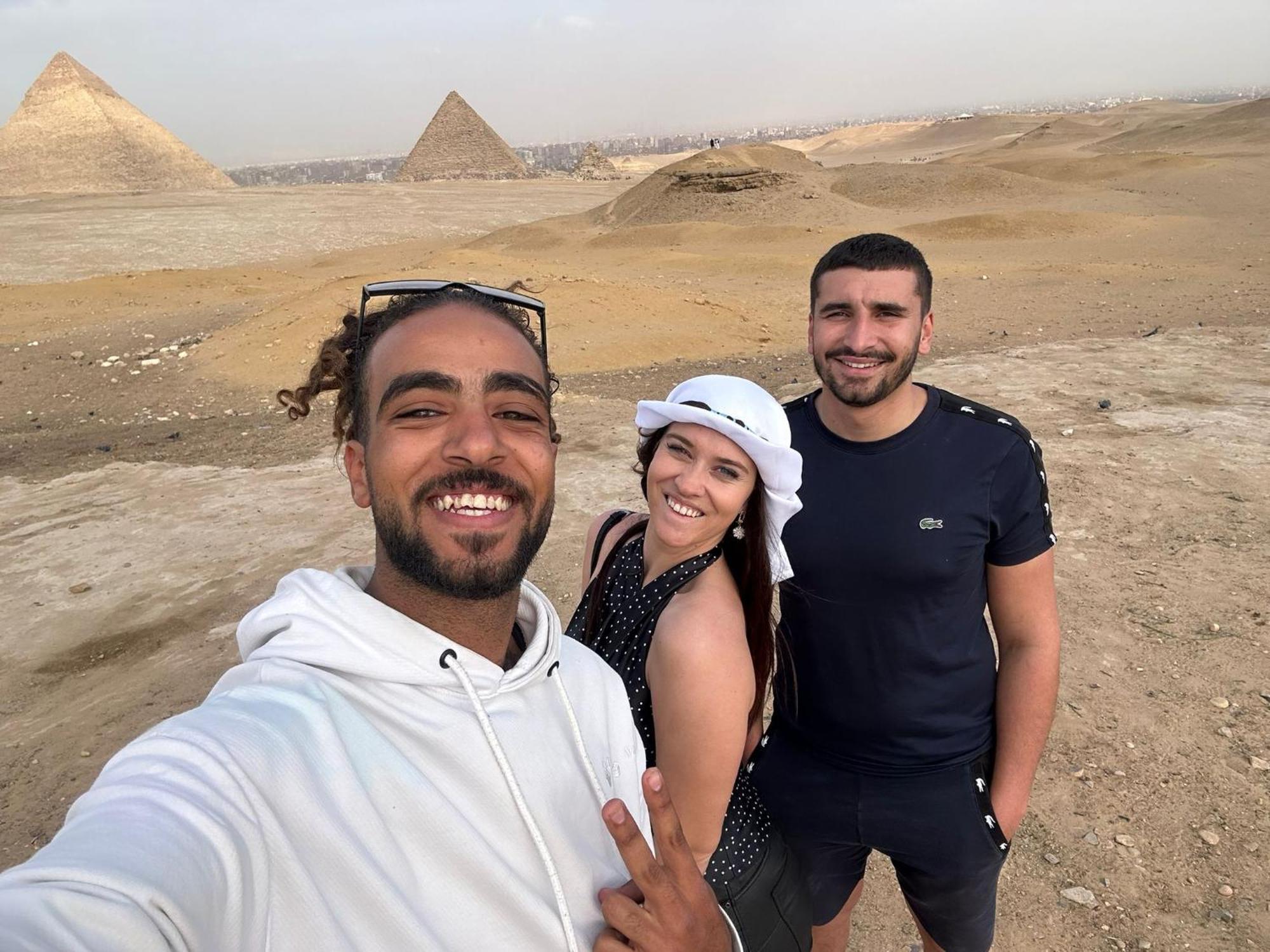 מלון Kafret el-Gabal Eagles Pyramids View מראה חיצוני תמונה