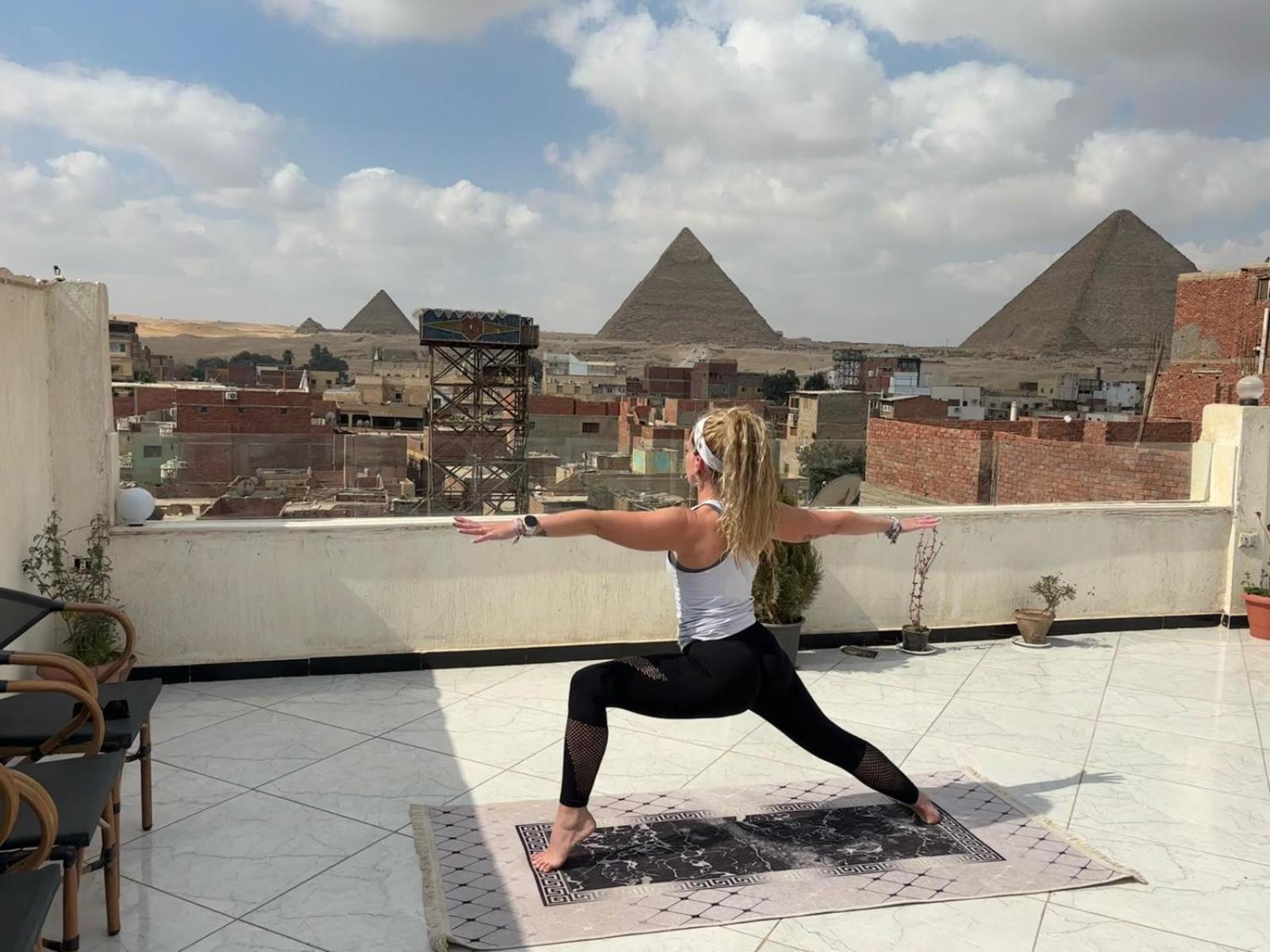 מלון Kafret el-Gabal Eagles Pyramids View מראה חיצוני תמונה