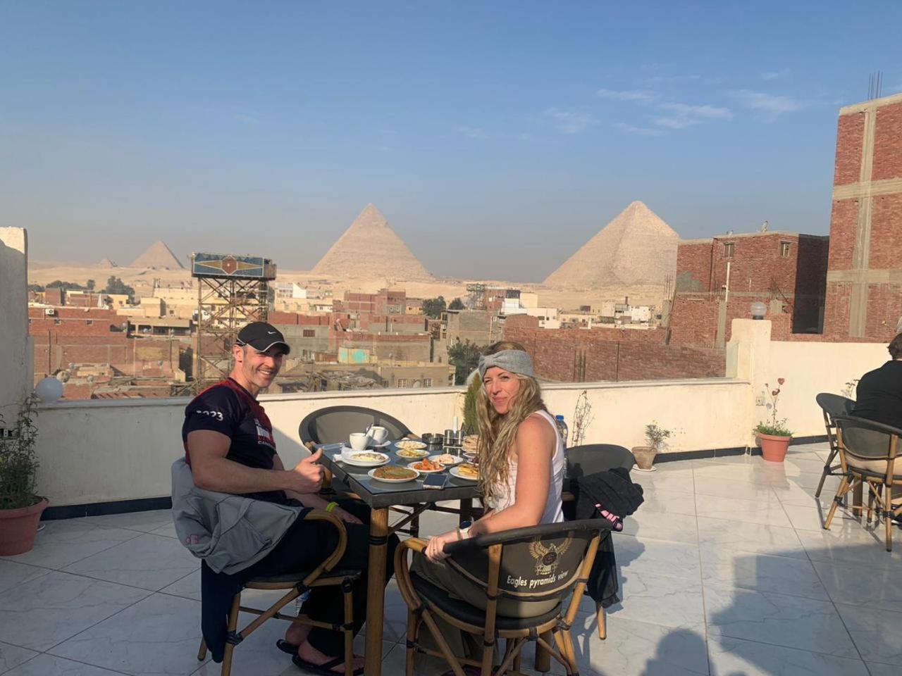 מלון Kafret el-Gabal Eagles Pyramids View מראה חיצוני תמונה