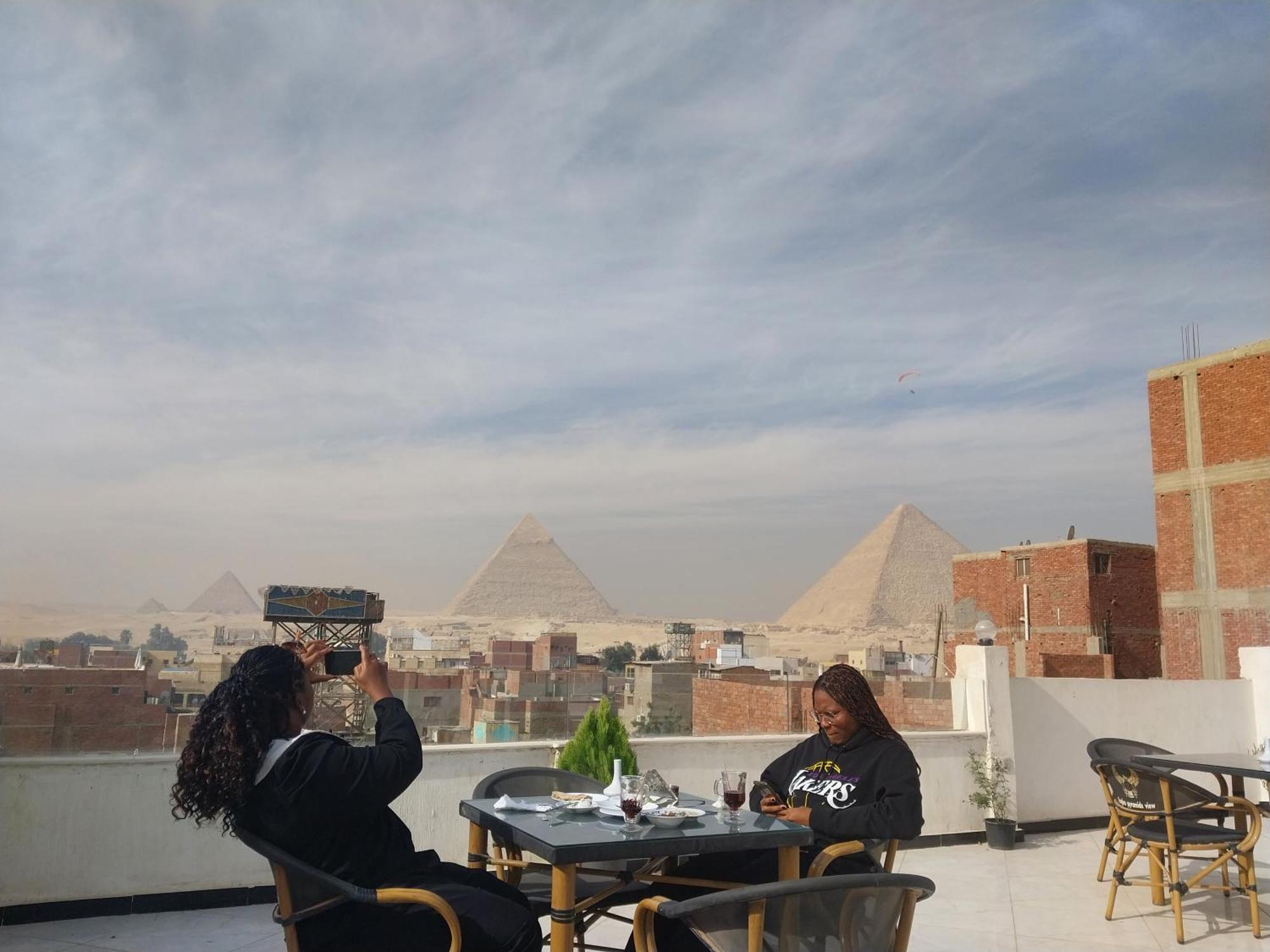 מלון Kafret el-Gabal Eagles Pyramids View מראה חיצוני תמונה