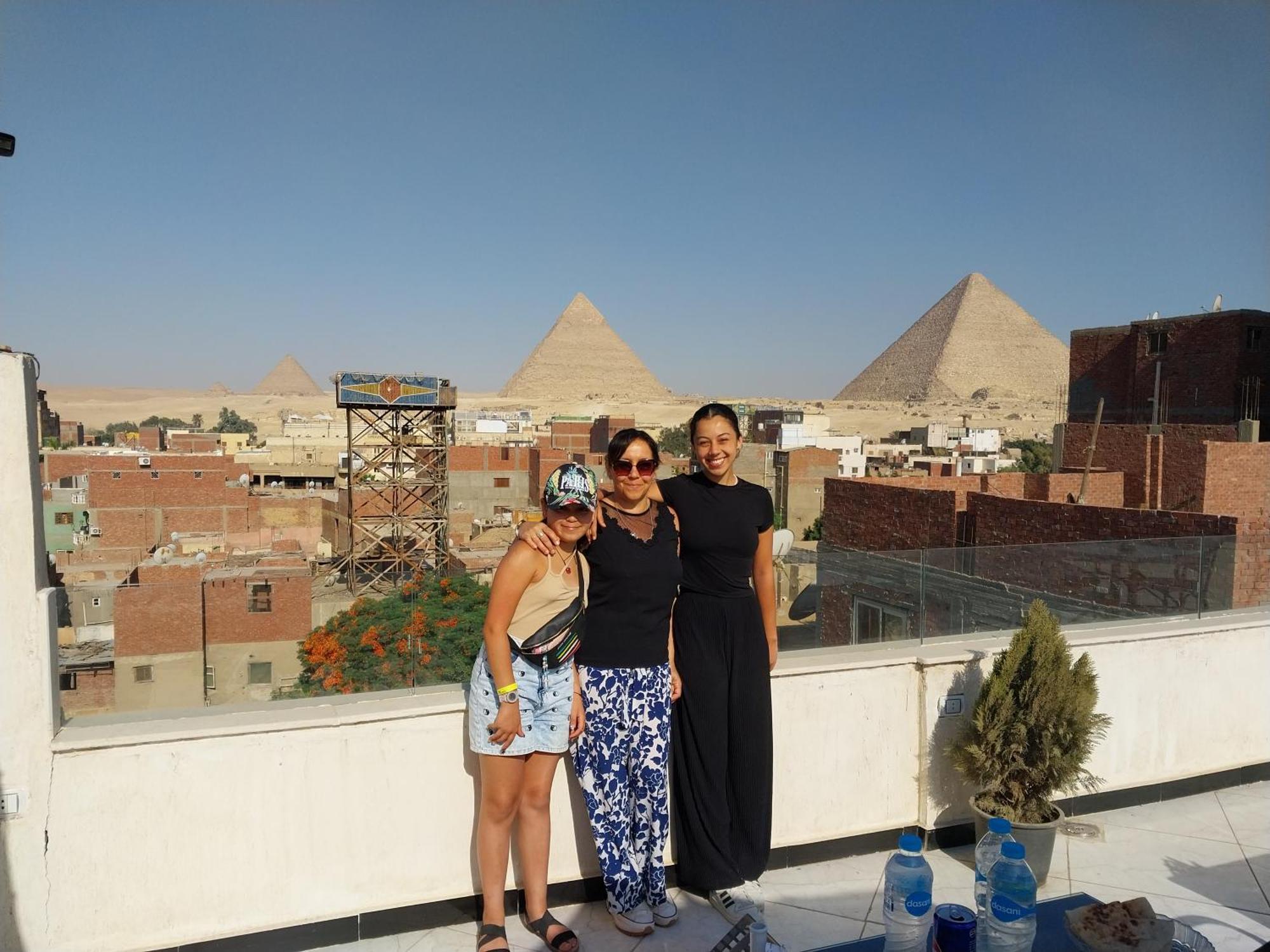 מלון Kafret el-Gabal Eagles Pyramids View מראה חיצוני תמונה