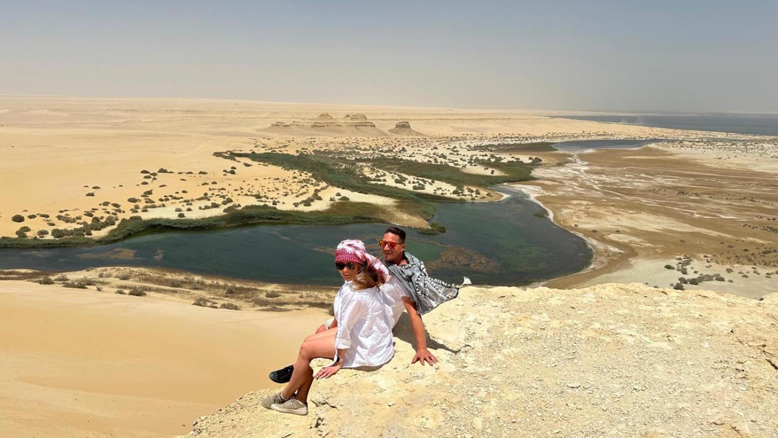 מלון Kafret el-Gabal Eagles Pyramids View מראה חיצוני תמונה