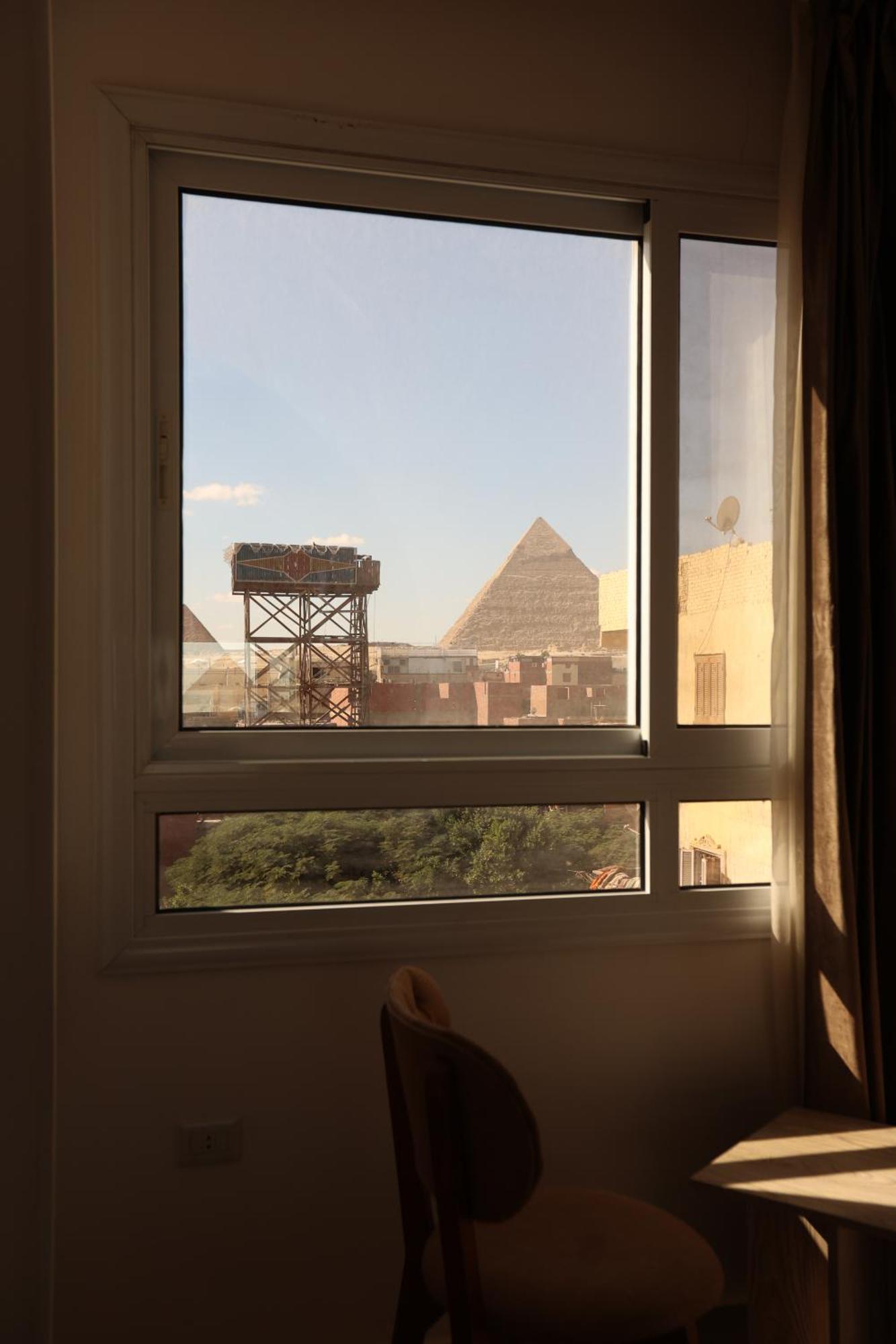 מלון Kafret el-Gabal Eagles Pyramids View מראה חיצוני תמונה