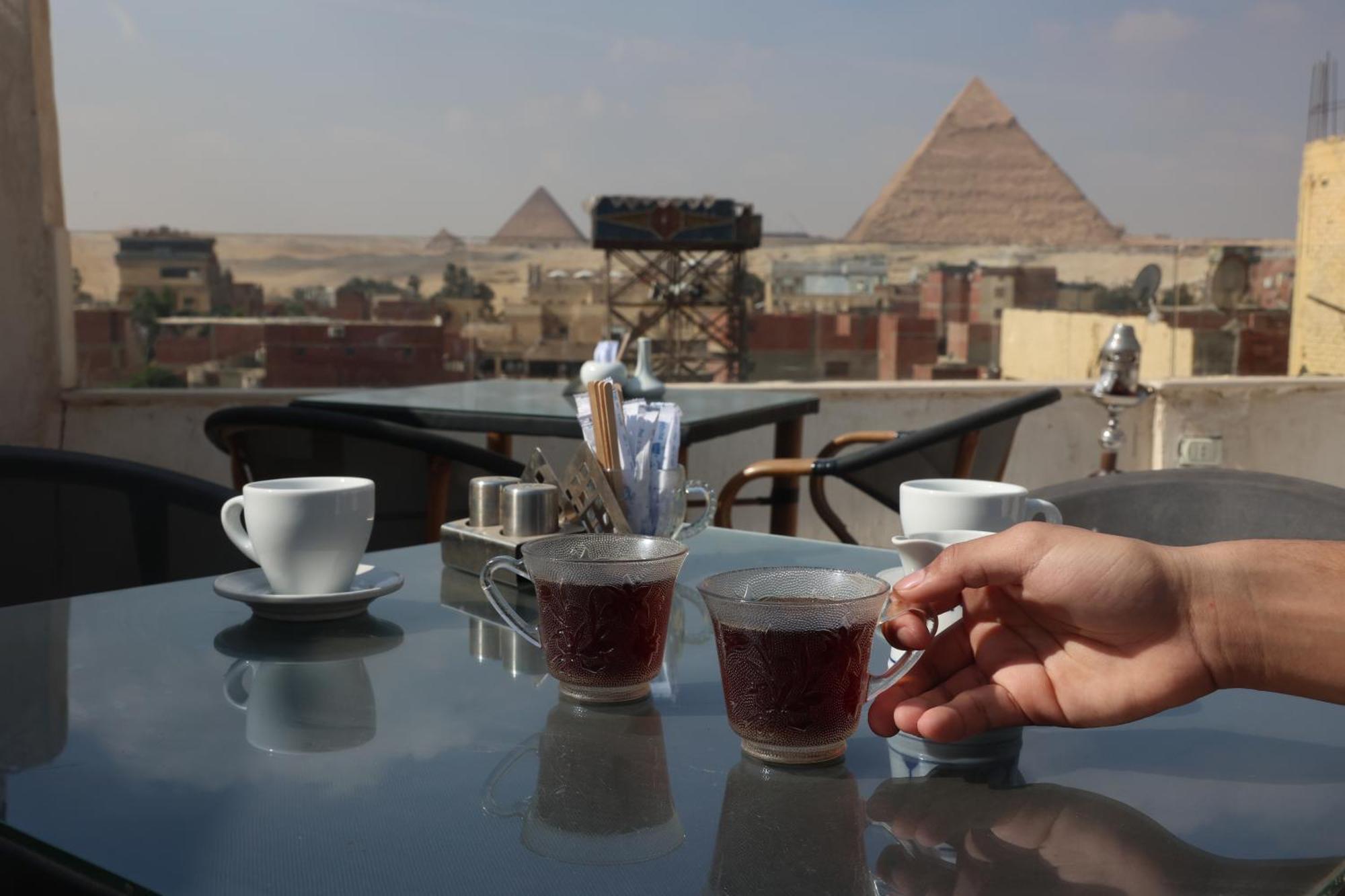 מלון Kafret el-Gabal Eagles Pyramids View מראה חיצוני תמונה