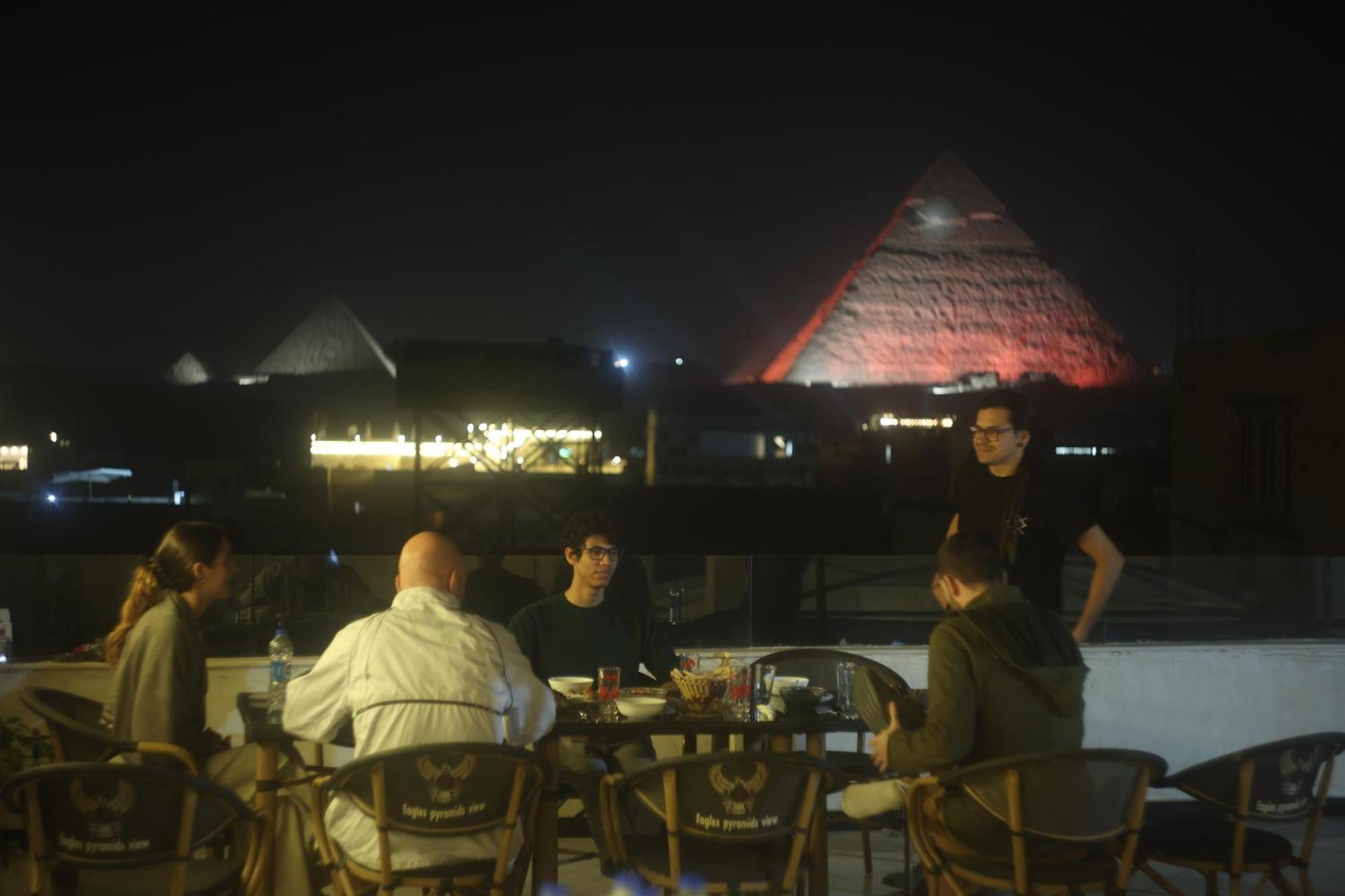 מלון Kafret el-Gabal Eagles Pyramids View מראה חיצוני תמונה